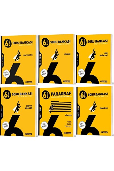 Hız Yayınları 2026 6. Sınıf Matematik Türkçe Fen Sosyal Ingilizce Paragraf So...