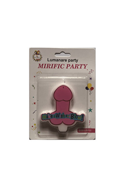 Mirific Party Funny cake candle, 10 cm, PPLZ2732