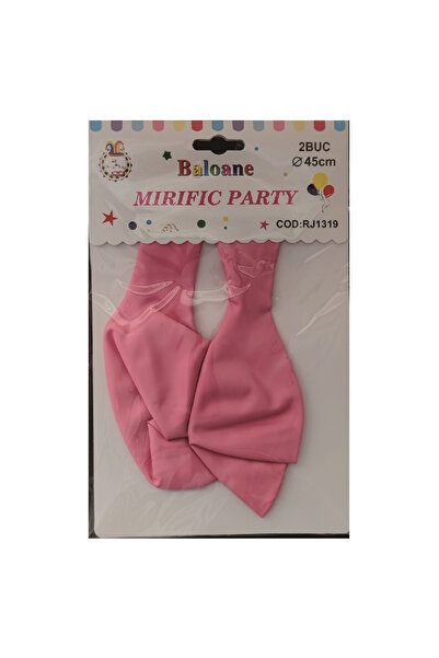 Mirific Party Balon latex pentru petrecere, roz, 45 cm, 2 buc.