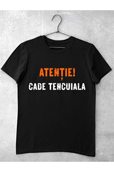 GRIZZLY SHOP.RO Tricou Femei Atenţie - Cade Tencuiala