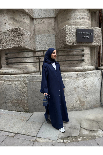 Jvelando Düğmeli Ferace