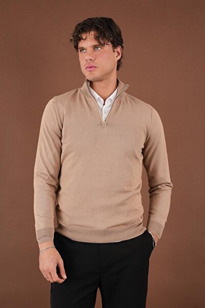 ALEXANDERGARDI Pulover cu guler cu fermoar