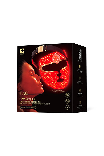 FOREO FAQ™ 202 Plus Yaşlanma Karşıtı Silikon LED Yüz Maskesi