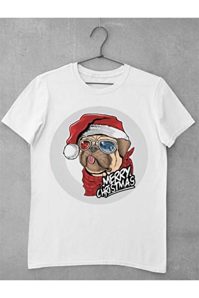 GRIZZLY SHOP.RO Tricou Femei Pug Merry Christmas