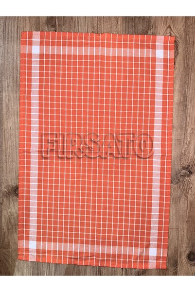Fırsato Grida Checkered 4-Piece Kitchen Towel Set |   Drying Cloth, Oeko-Tex Certified, 45X65Cm