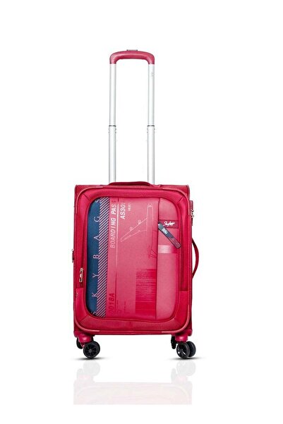 Skybags Airway Pro Expandable Soft Body Cabin Luggage 20 Inch Red
