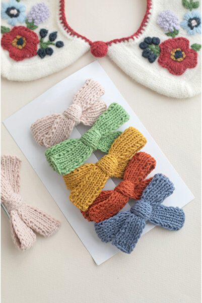 chipiques 5'li El isi Triko Crochet Balerin Fiyonk Seti - Çocuk ve Yetişkin