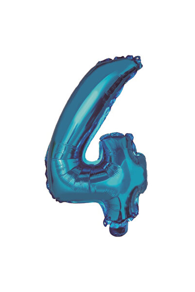 Mirific Party Balon petrecere, folie metalizată albastră, 80 cm, numărul 4