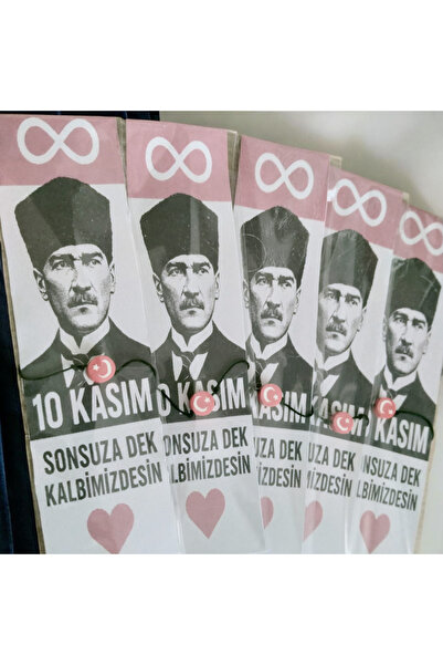 Yıldız İskandinav 🇹 🇷   مجموعة علامة كتاب وسوار بتصميم أتاتورك لعيد 10 نوفم...