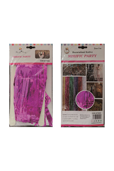 Mirific Party Cortină violetă, 2 m x 1 m