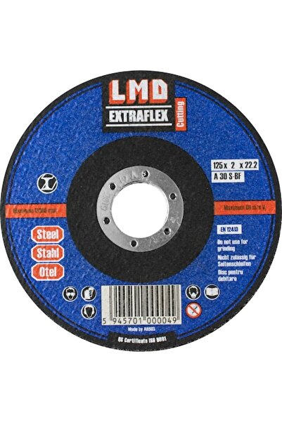 LMD EXTRAFLEX Disc abraziv de tăiere pentru metal, 125x2x22,2 mm, 10 buc