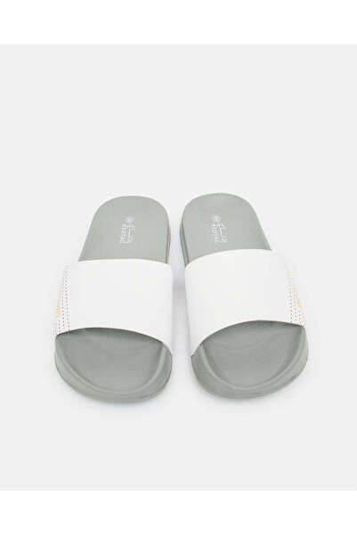REDTAG Senior Boys White Perforated Slide