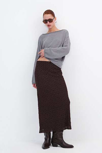 Addax Lace Midi Skirt E17691