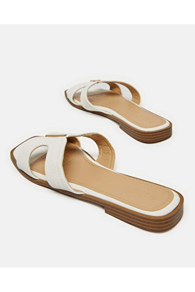 REDTAG Women White H Upper Mule