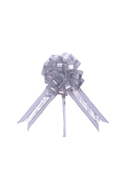 Mirific Party Fundă cadou argintie, 180×6,4 cm, 1 buc.