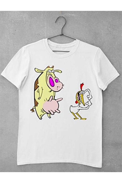 GRIZZLY SHOP.RO Tricou Femei Cow and Chicken
