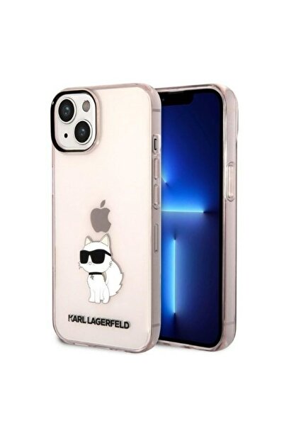Karl Lagerfeld Carcasă rigidă pentru iPhone 14 Plus - Roz