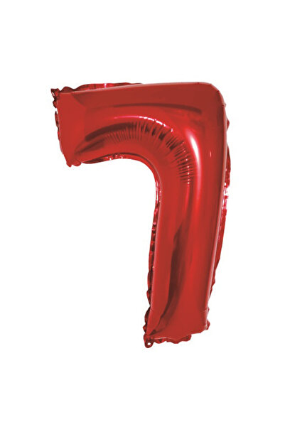 Mirific Party Balon petrecere, folie metalică roșie, 100 cm, numărul 7