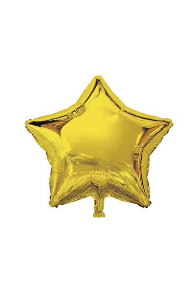 Mirific Party Balon petrecere, folie metalică, auriu, 45 cm, stea