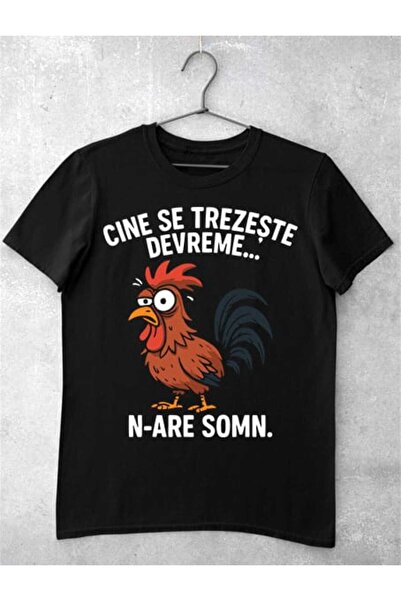 GRIZZLY SHOP.RO Tricou Femei Cine se Trezește Dimineața