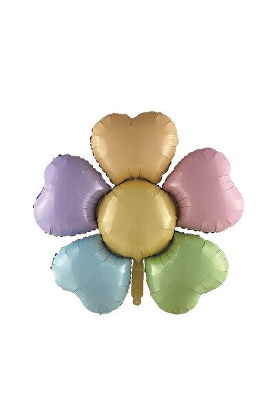 Mirific Party Balon folie petrecere, multicolor, 98 cm, floare, PPLM0842