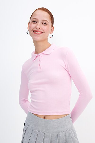 Addax Μακρυμάνικη μπλούζα Modal B4408