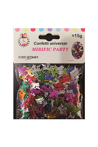 Mirific Party Confetti multicolor - Coroană