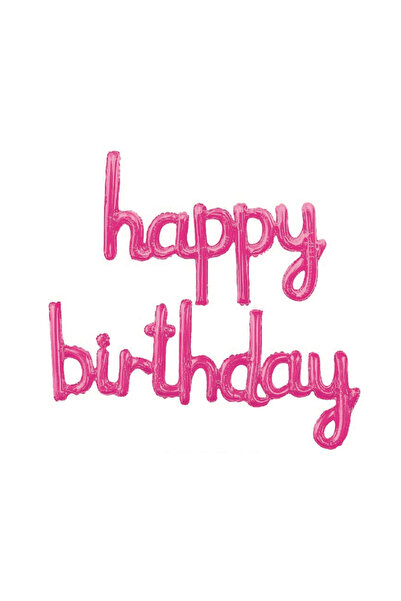 Mirific Party Ghirlandă decorativă magenta, la mulți ani, PPLM0682