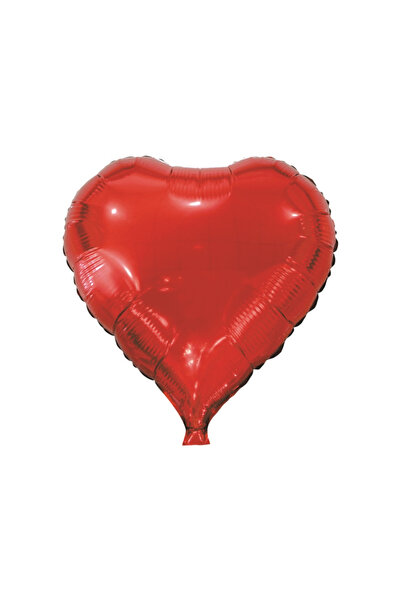 Mirific Party Balon petrecere, folie metalică, roșu, 45 cm, formă de inimă
