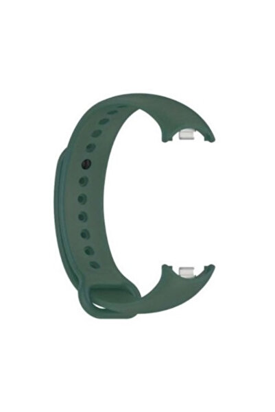 PHN MAG Curea din silicon cu PIN metalic, compatibilă cu Xiaomi Mi Band 8/9/10, PHN Mag, verde militar