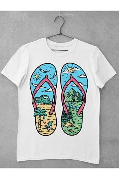 GRIZZLY SHOP.RO Tricou Femei Beach Mountain Sandals