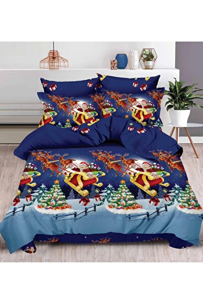 naniland.ro Christmas bed linen with elastic 6 pieces Natal CR039