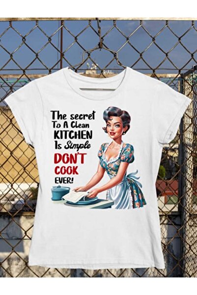 GRIZZLY SHOP.RO Tricou Femei The Secret to a Clean Kitchen