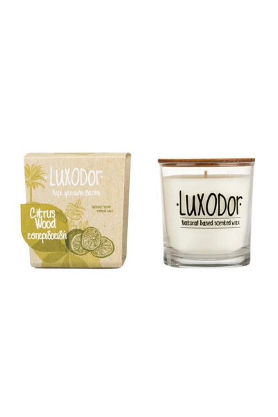 Luxodor Candles Ambient Line Citrus Wood Scented Candle Luxodor 180g