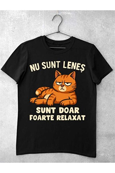 GRIZZLY SHOP.RO Tricou Femei Nu Sunt Leneș Pisica