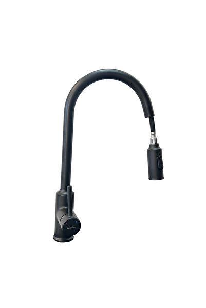 SanDonna KITCHEN SINK SET MAGDALENA BLACK + BLACK CAMI MIXER