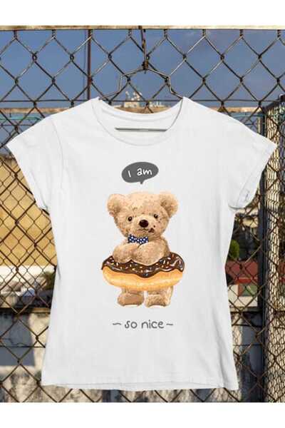 GRIZZLY SHOP.RO Tricou Femei Teddy Bear - So Nice - damă