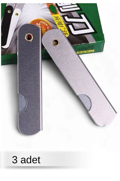 Kelepir Fırsatlar 3 adet Keskin ve Paslanmaz Maket Kamp Bıçağı | Ev, Ofis ve ...