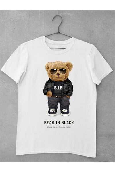 GRIZZLY SHOP.RO Tricou Femei Teddy Bear - Bear In Black