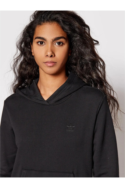 adidas Bluza Hoodie HE6920 Czarny Regular Fit