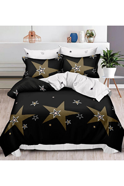 Pucioasa Double bed bedding set, reversible, 6-piece, thick finet (code SR-482)