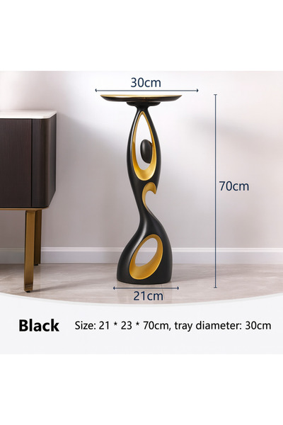 GESR HOME Modern Side Table - Abstract Art