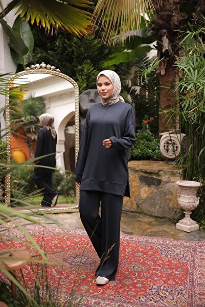 JESSE STORY Women's 2-Piece Set Modal Fabric Bottom and Top Set