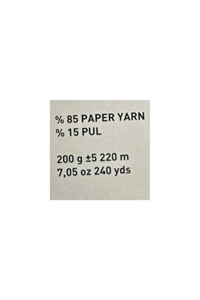 FEZA GROUP Star Glitter Paper Look Thread, 200 Gr, 220 m