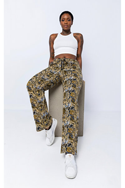 El dueno Classico Series Dorado Gold-Black Old School Streetwear Unisex Sweatpants