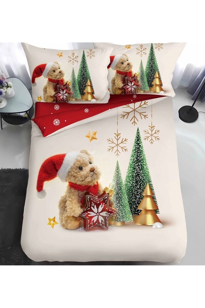 naniland.ro Christmas bed linen for one person 4 pieces Aurora CR056