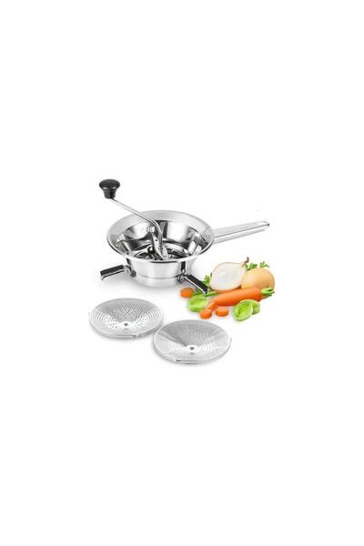 Moulinex Puree press for vegetables and fruits, stainless steel, diameter 240 mm