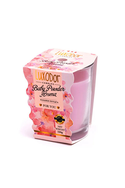 Luxodor Candles For You Line Scented Candle Baby Powder Luxodor 100g