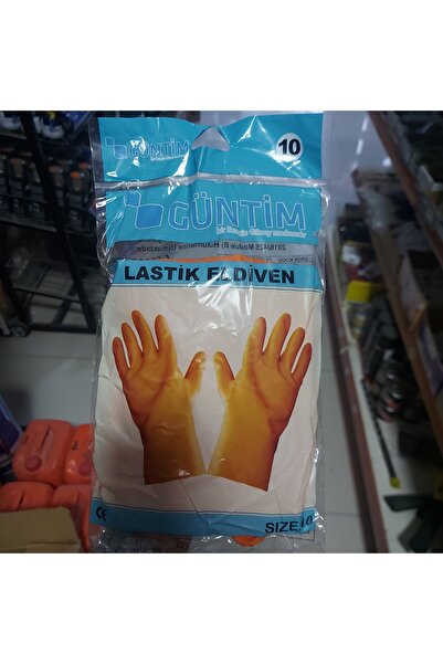 Güntim Lastik Eldiven 10 Numara
