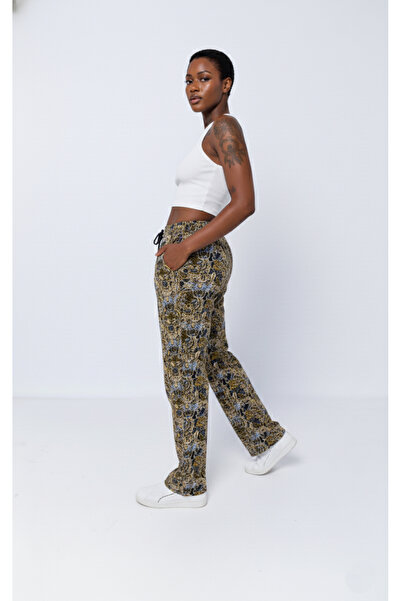 El dueno Classico Series Dorado Gold-Black Old School Streetwear Unisex Sweatpants